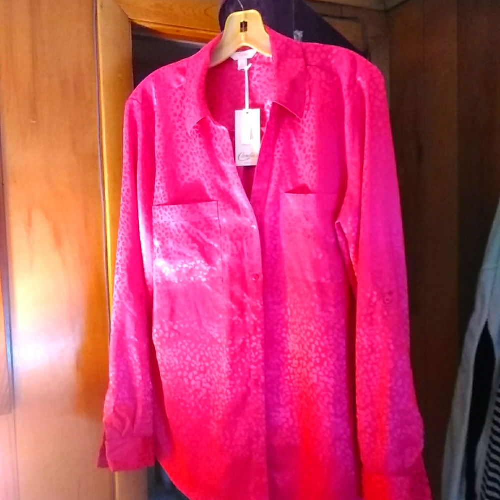 Blouse, Candies brand, long or adjustable sleeves